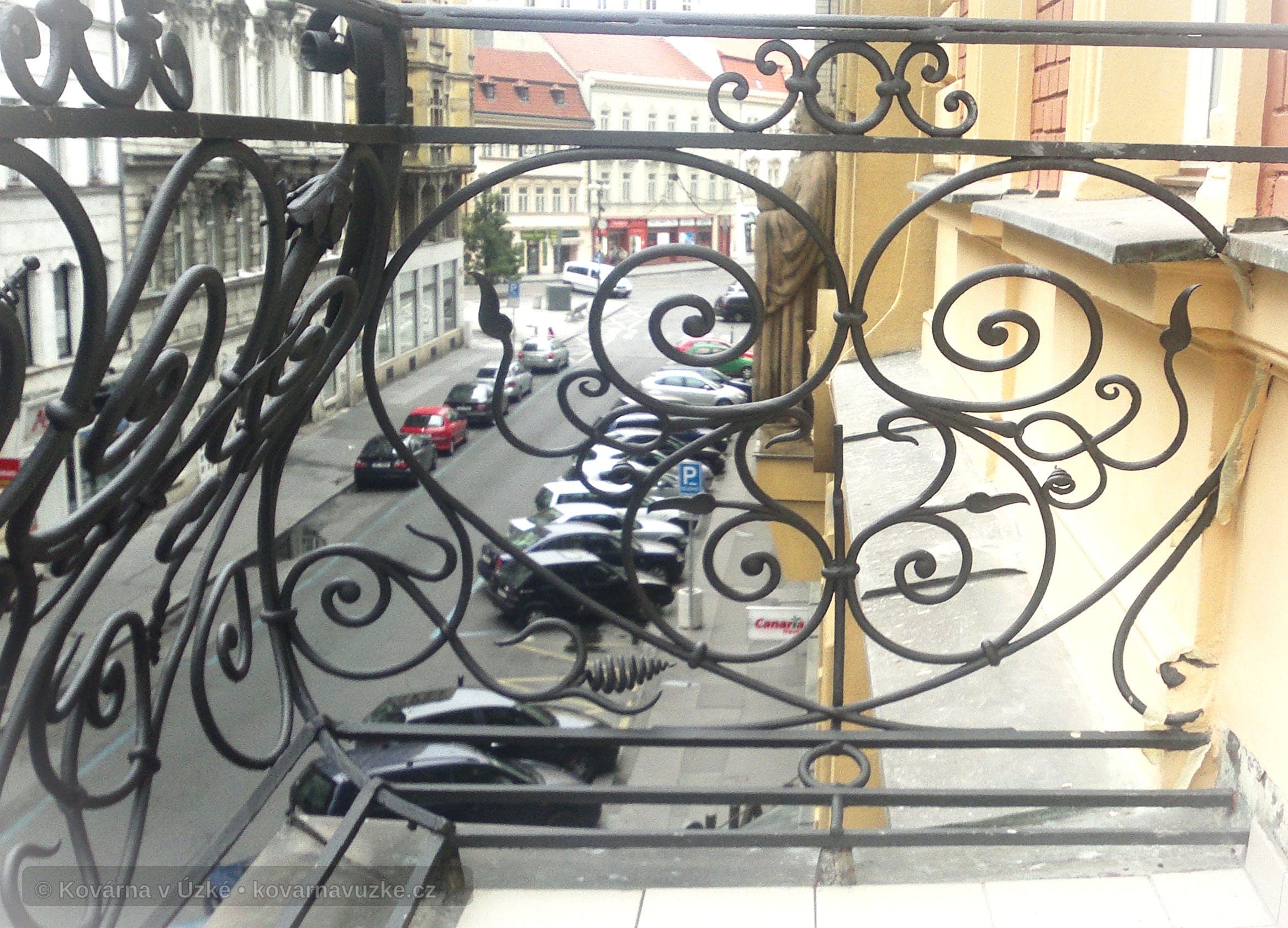 Kované zábradlí